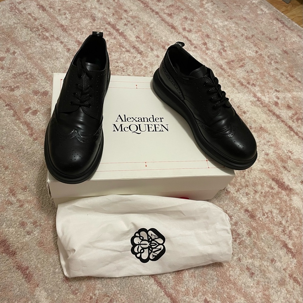 NIB Alexander McQueen Brogues 44 E